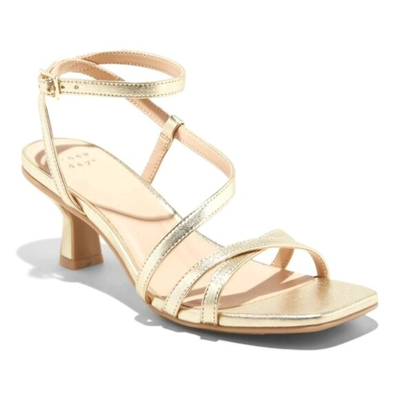 A New Day Women's Irena Strappy Heels Size 6.5 NWT - Picture 4 of 10